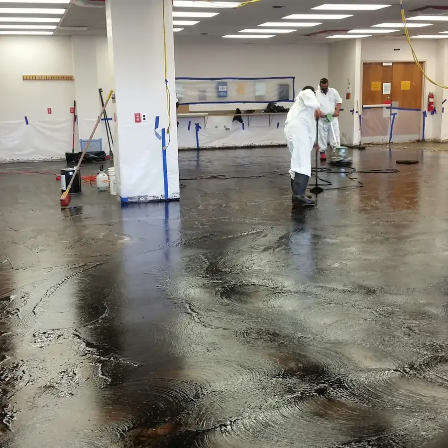 Commercial water damage restoration in an Atlanta business